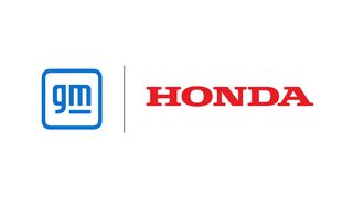 Logos of GM and Honda