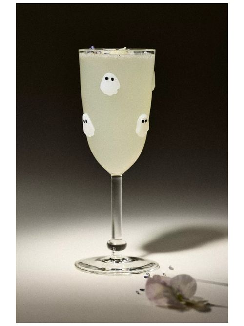 Halloween Icon Flute Glass