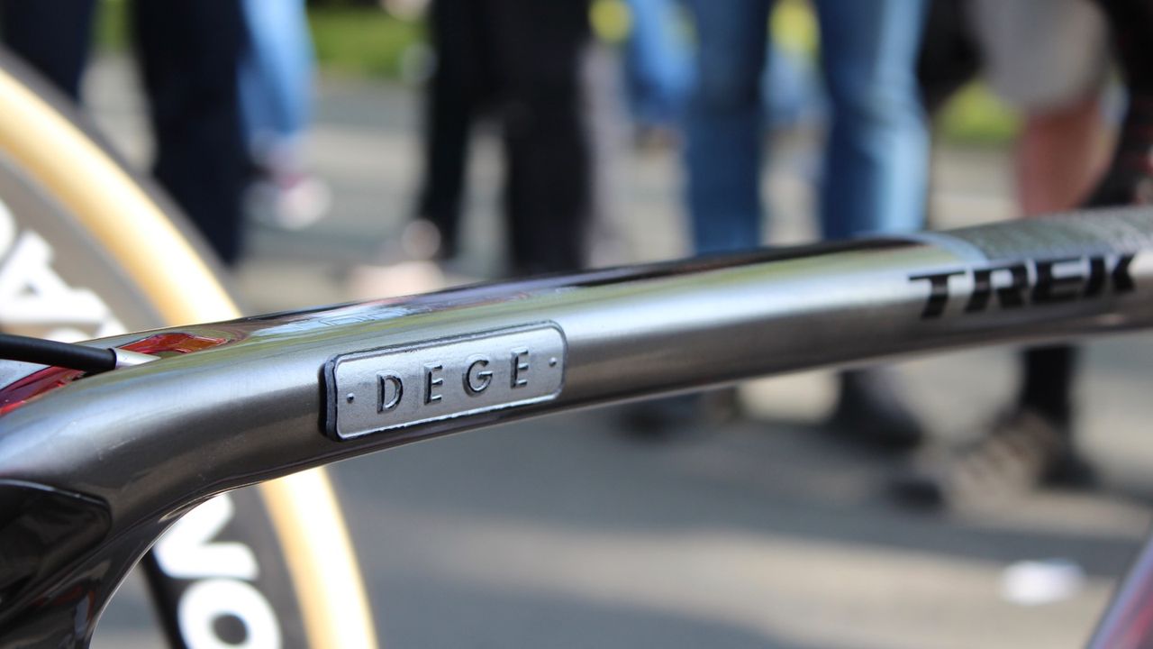 Trek launched a Cafe Racer edition of the Domane SLR, based on Degenkolb's motorbike