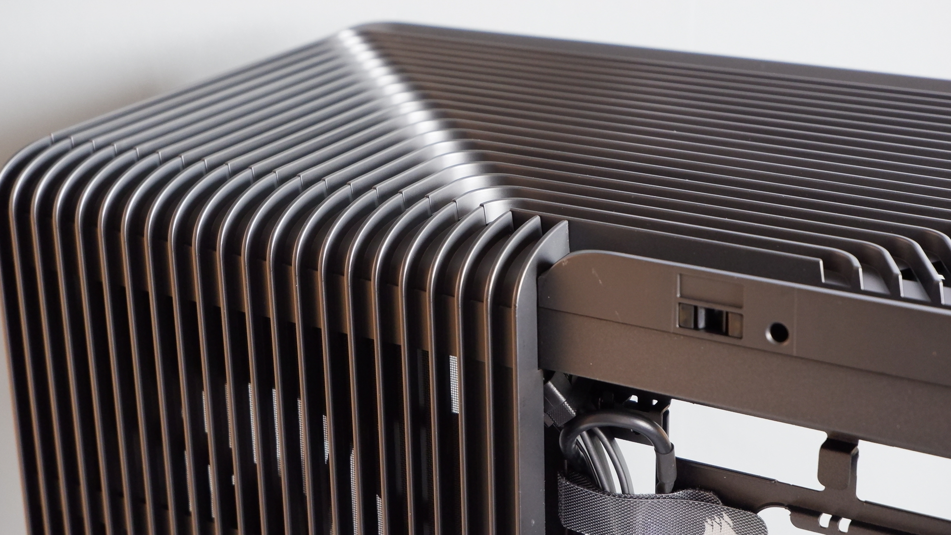 Corsair Frame 4500X ATX PC case throughout a PC build for testing.