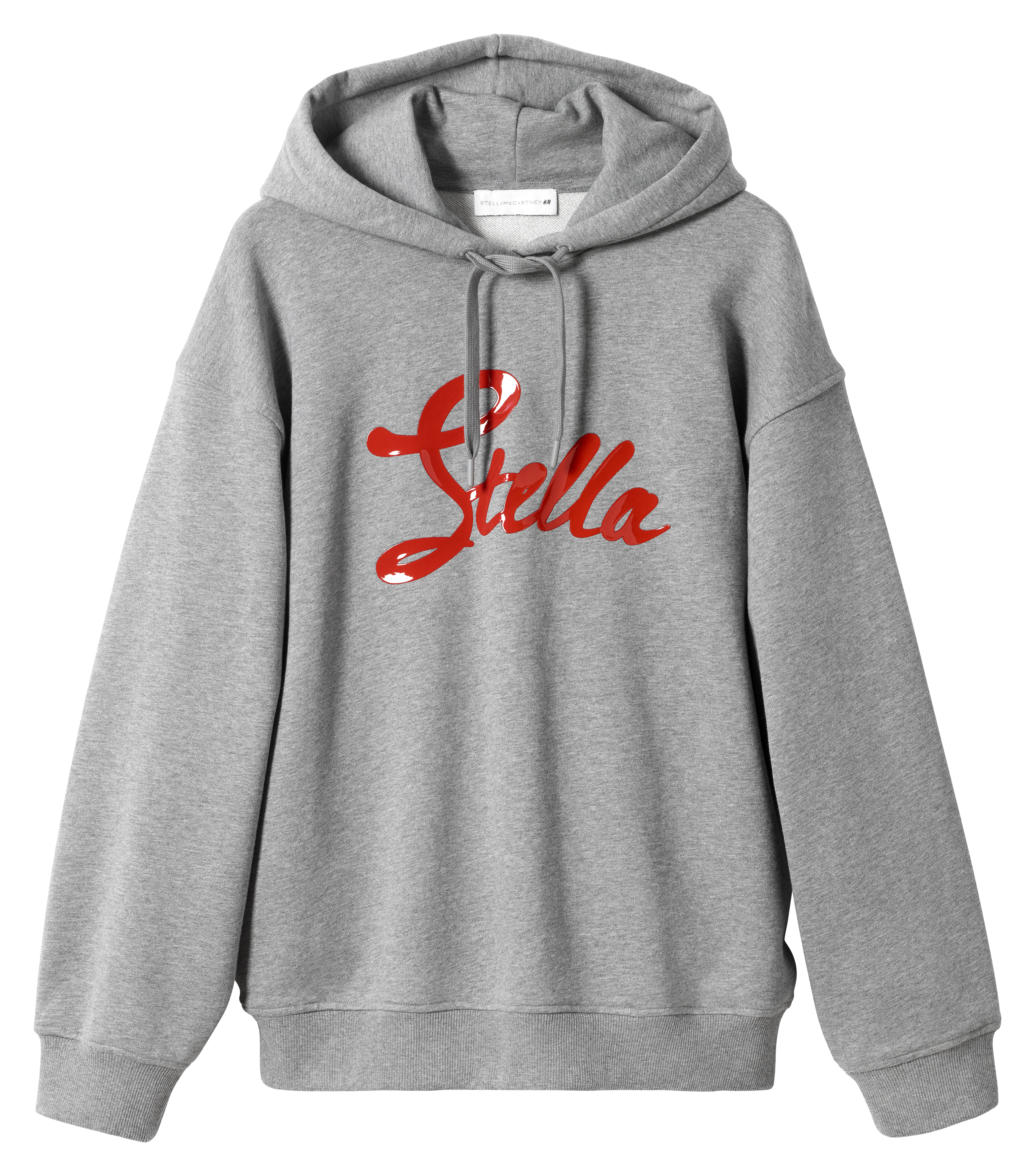 clothes from the H&M x Stella McCartney collaboration on a plain backdrop