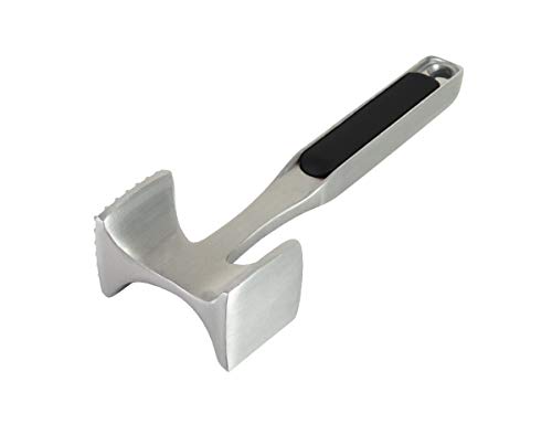 Kitchenaid Gourmet Multi Sided Meat Tenderizer for Pounding Meats, Nuts, Shellfish, Ect, Hang Hole for Easy Storage, Hand Wash, One Size, Black