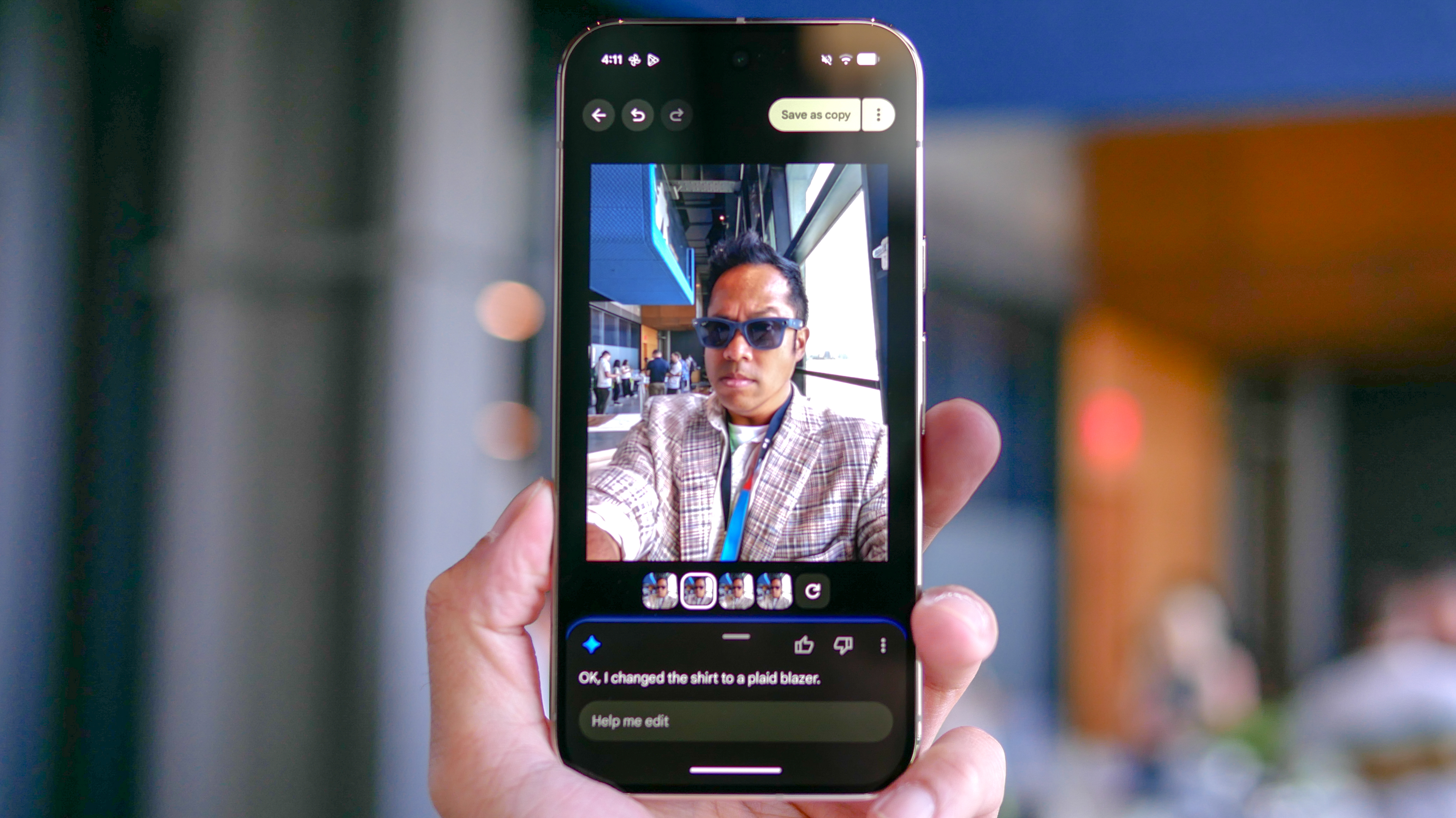 Google Pixel 10 Pro hands-on.