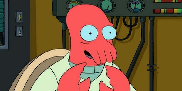 zoidberg happy futurama