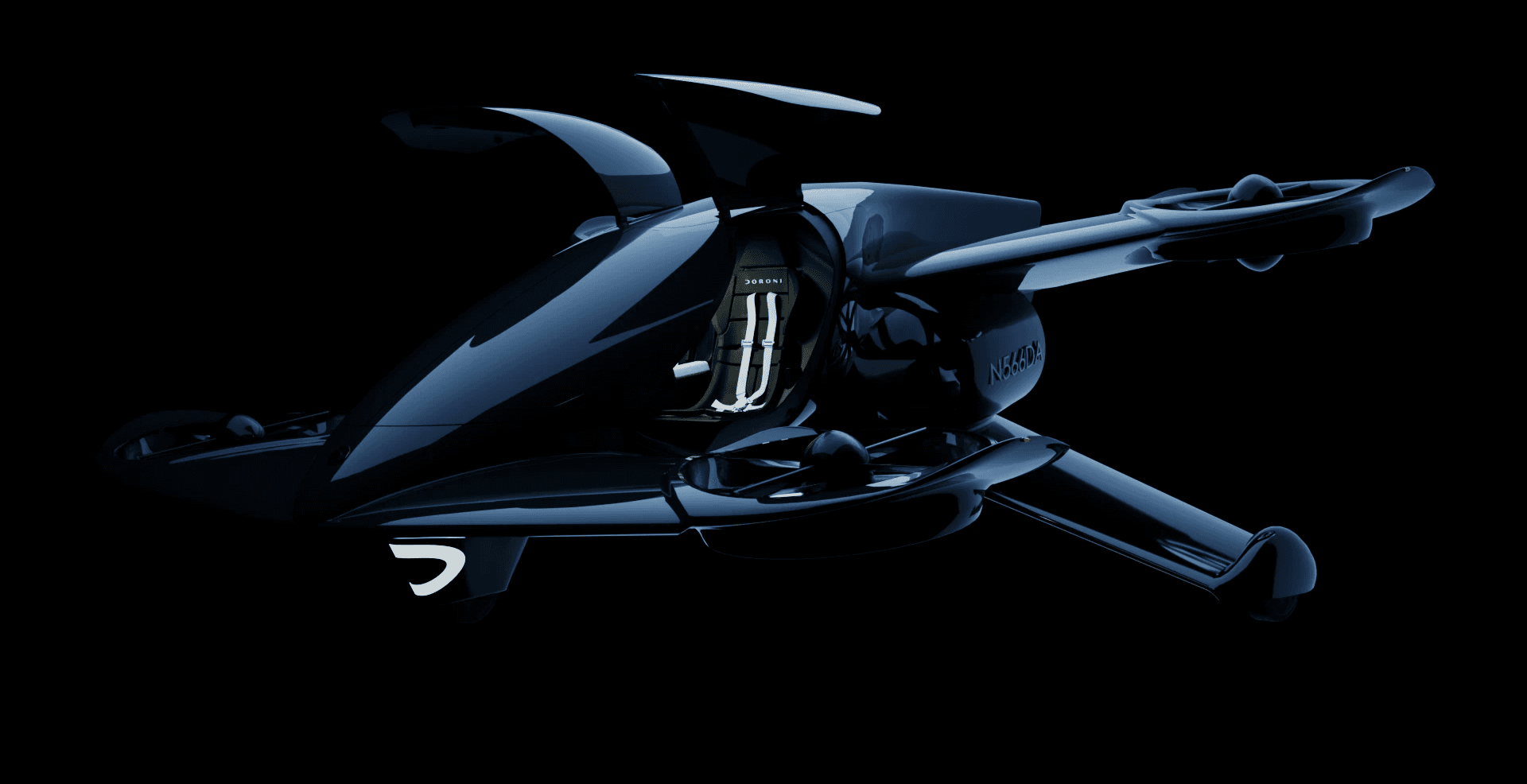 The Doroni H1-X eVTOL prototype