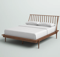 Mercury Row Henline Solid Wood Spindle Bed
