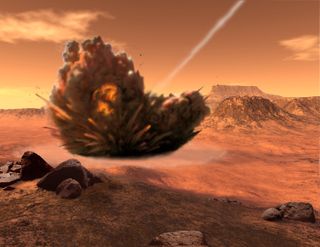 Digging in deep into Mars is the role of the Tracing Habitability, Organics and Resources (THOR) project. It uses projectiles to explore subsurface water ice that supports subsurface microbial life. The upshot from the impact would be analyzed by an orbiting observer craft.