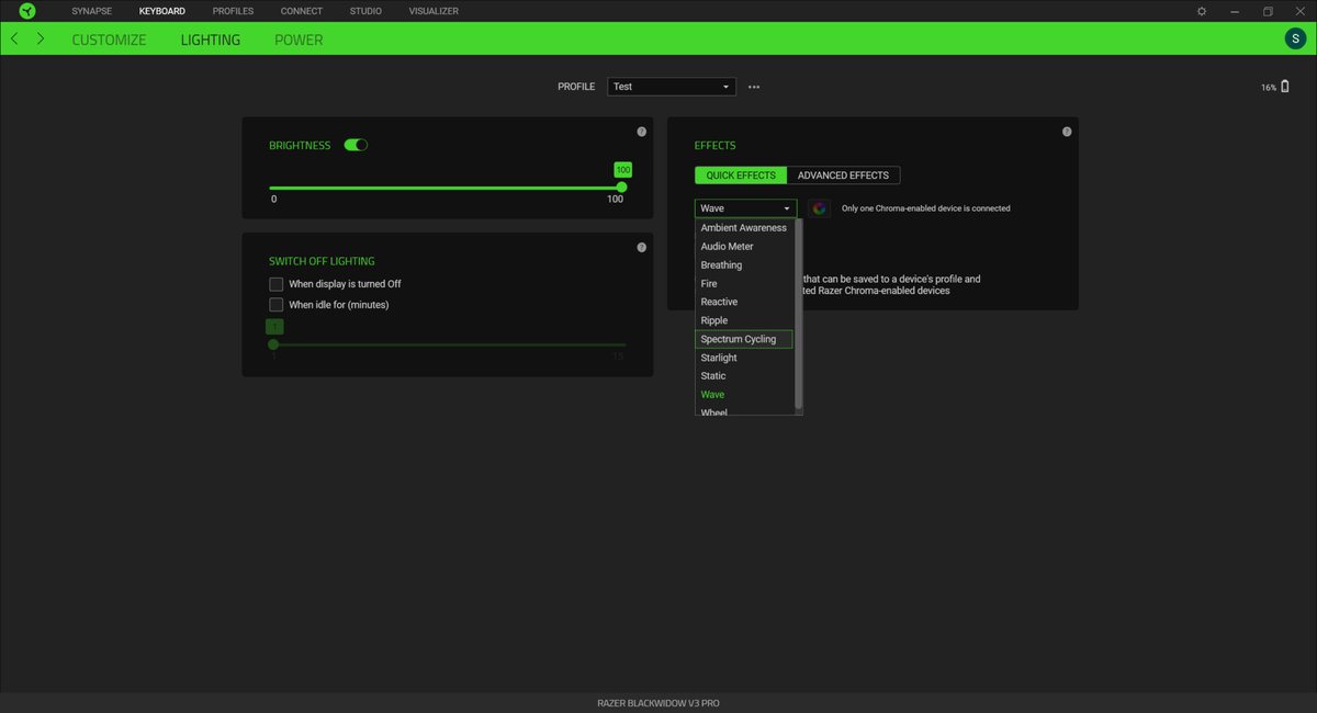 Razer BlackWidow V3 Pro