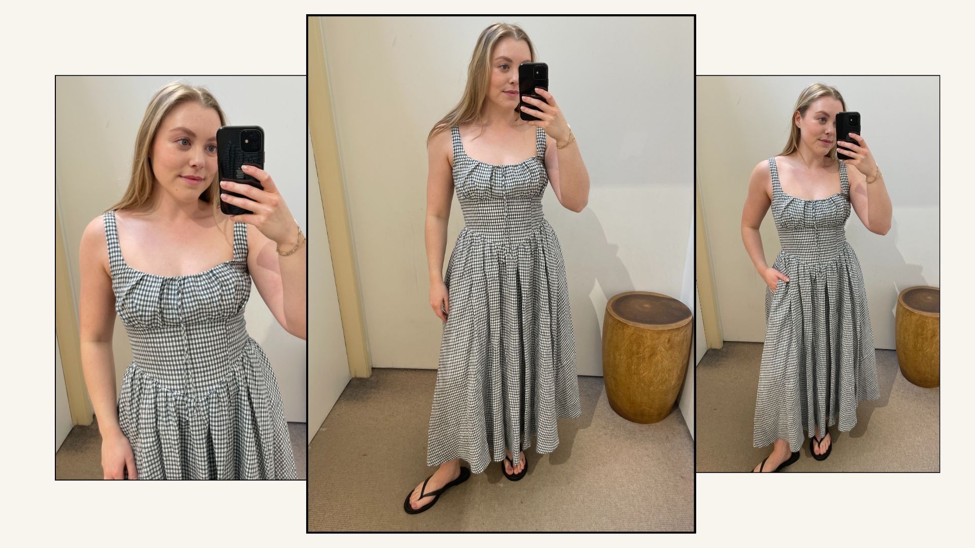 a line rehearsal dinner dress ZAPAKASA Women White A Line Long Rehearsal Dinner Dress with Slit Halter  Ruffled Cut Out Sleeveless Engagement Dress