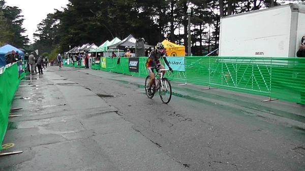 Julie Krasniak soloed to the victory in Golden Gate Park.