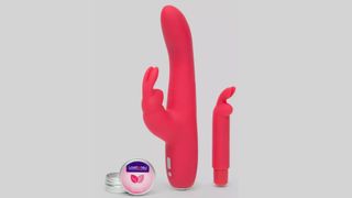 Lovehoney rabbit vibrator and bullet vibrator with lube, one of the best sex toy kits