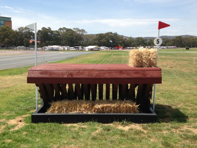 Cross country adelaide horse trails 2014: fence 5