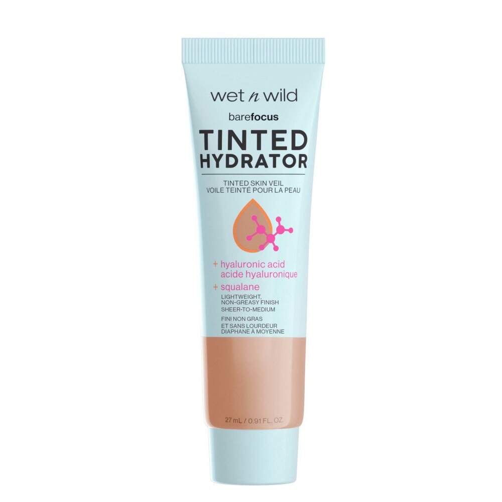 Wet n Wild, Wet N Wild Bare Focus Tinted Hydrator Tinted Skin Veil, Fair Light, Light, Porcelain, Light Medium, Fair, Tan, Medium Tan