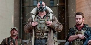 Tom Hardy as Bane in The Dark Night Rises