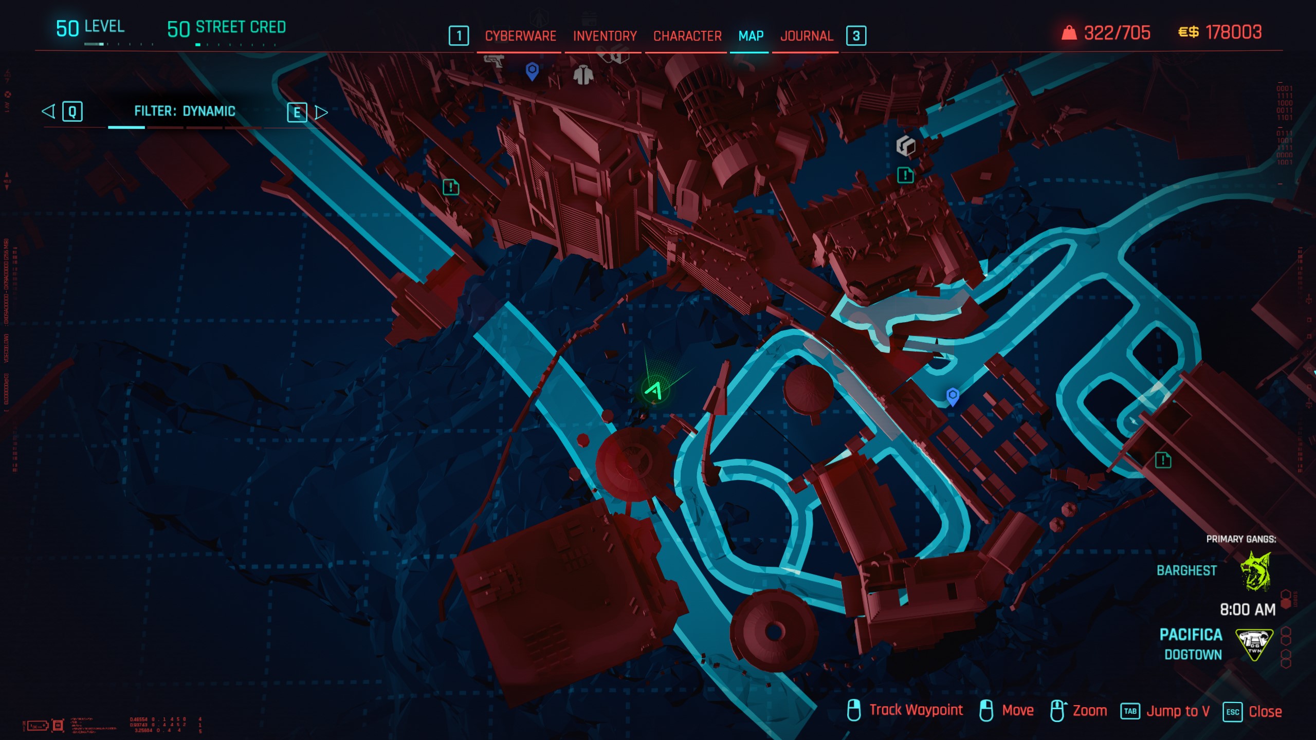 Cyberpunk 2077 Restricted Data Terminal location in Terra Cognita