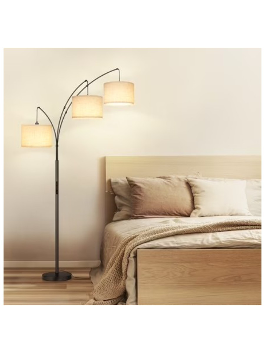 Outon, Outon 3 Lights Tree Floor Lamp, 80