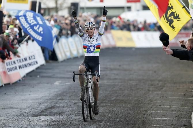 The legend continues for Sven Nys as he wins Belgium's cyclo-cross championship for the ninth time