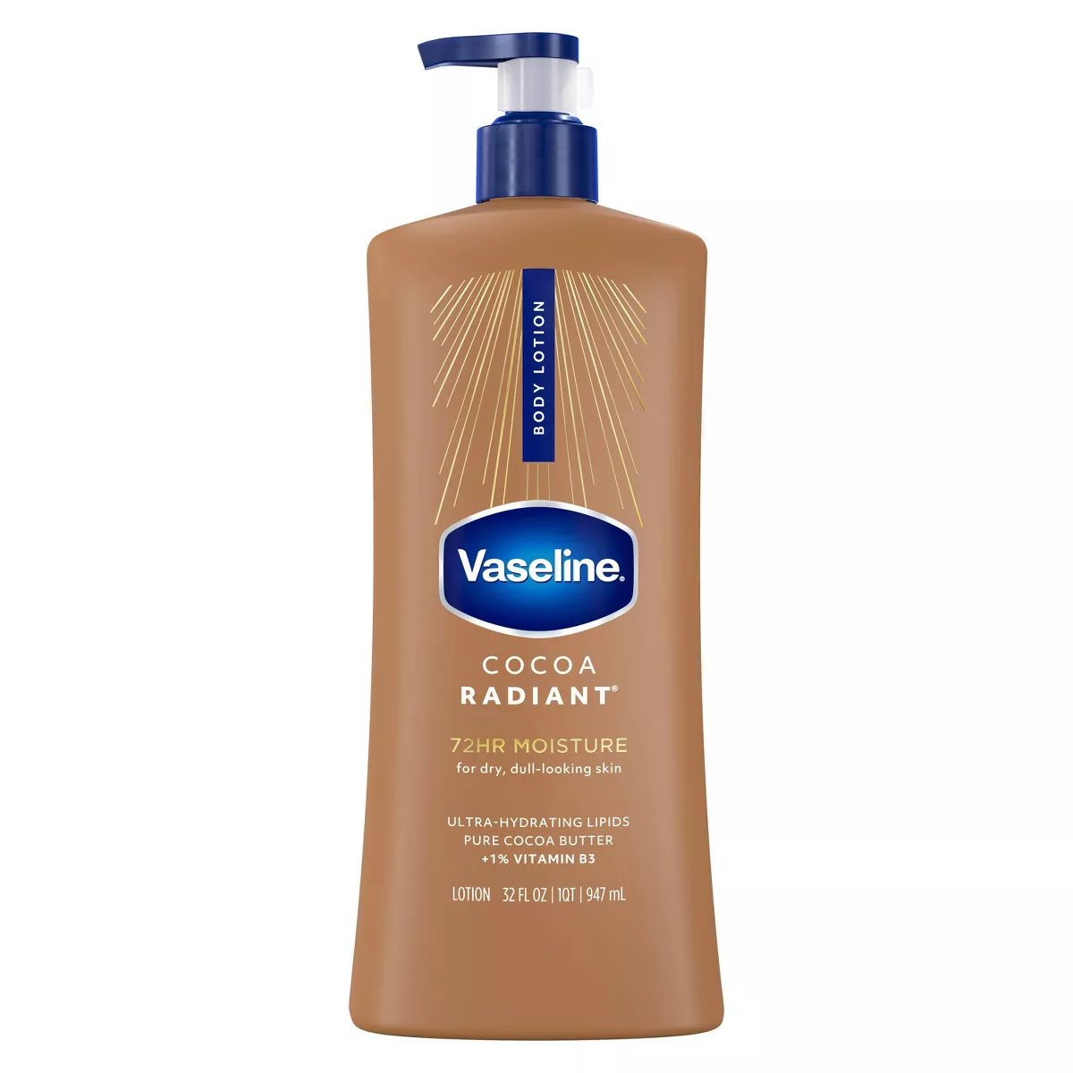 Vaseline Intensive Care Moisturizing Body Lotion With Cocoa Butter Cocoa Radiant