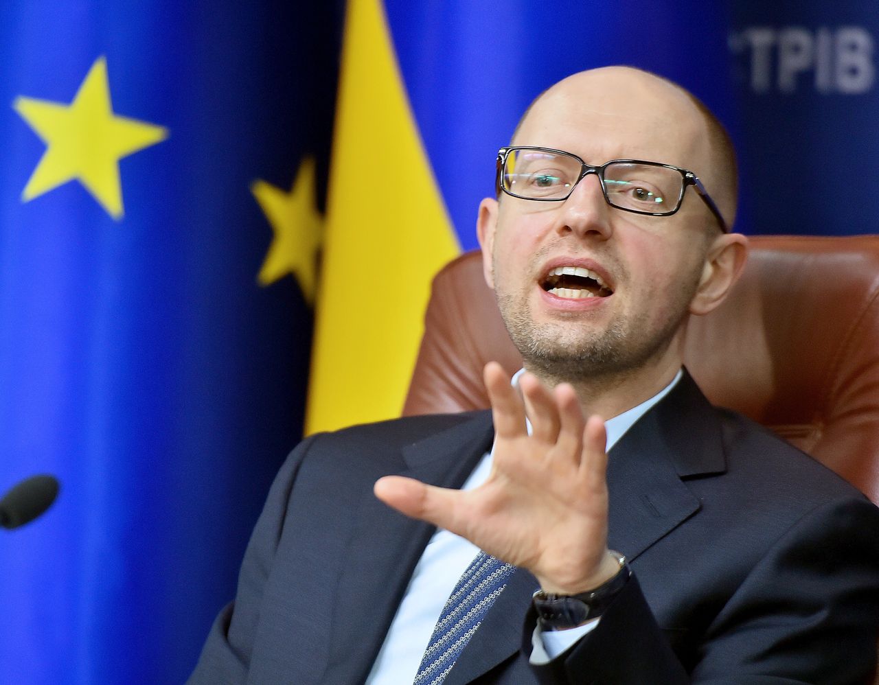 Ukrainian Prime Minister Arseniy Yatsenyuk says his country will remain indebted to Russia.