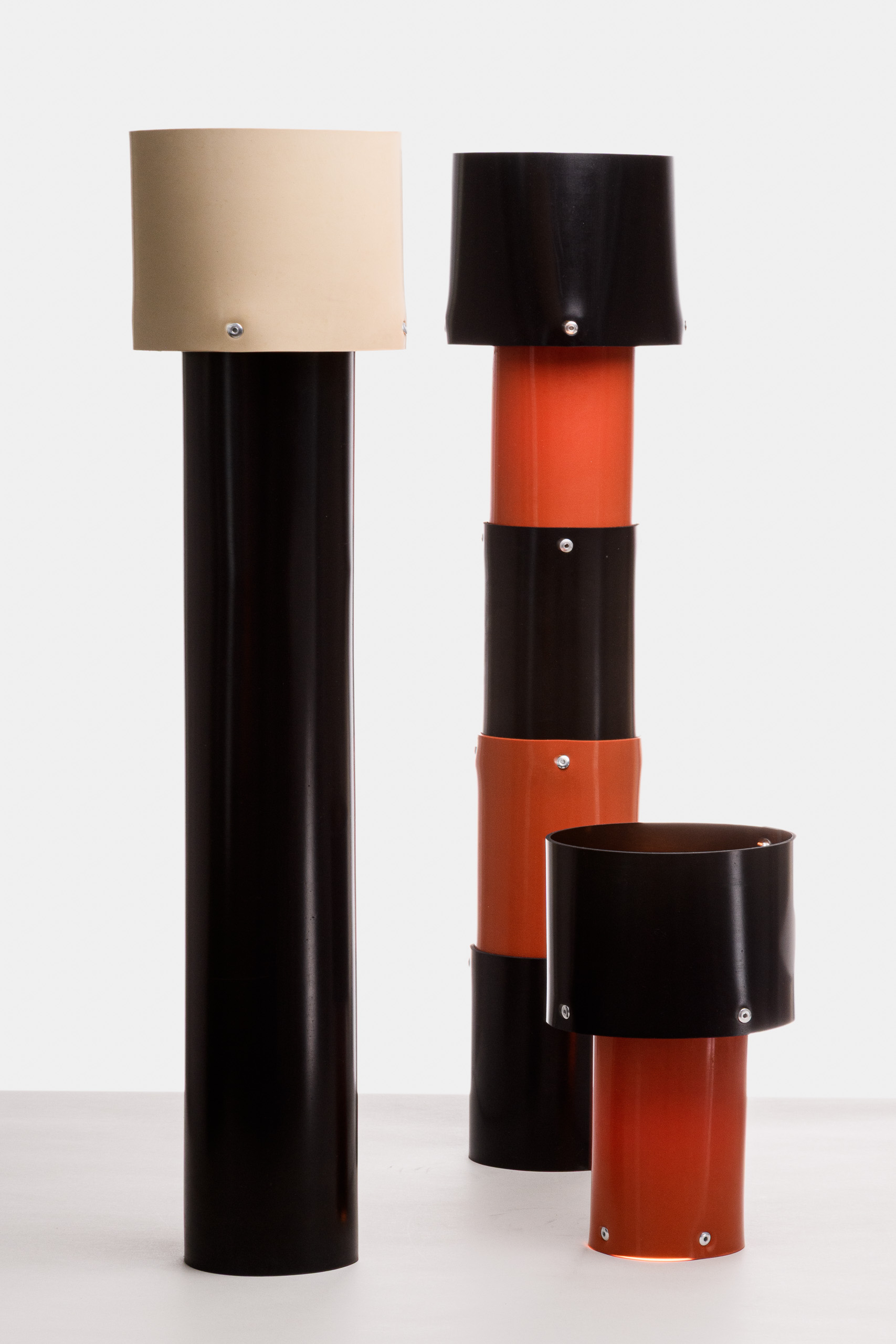 Black rubber furniture