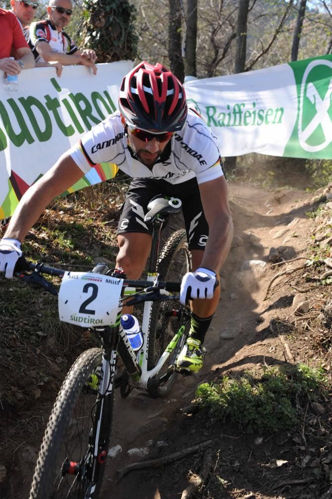 Manuel Fumic (Cannondale) on his way to winning the Marlene Sunshine Race