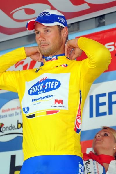 Tom Boonen was denied a stage win, but got the points jersey as consolation.