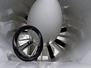 The new Enve wheels were developed in the Mercedes F1 wind tunnel in Brackley.