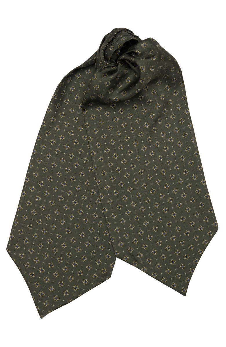 Corbara - Silk Ascot Cravat Tie for Men