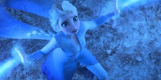 Elsa in Frozen II already out on Disney+