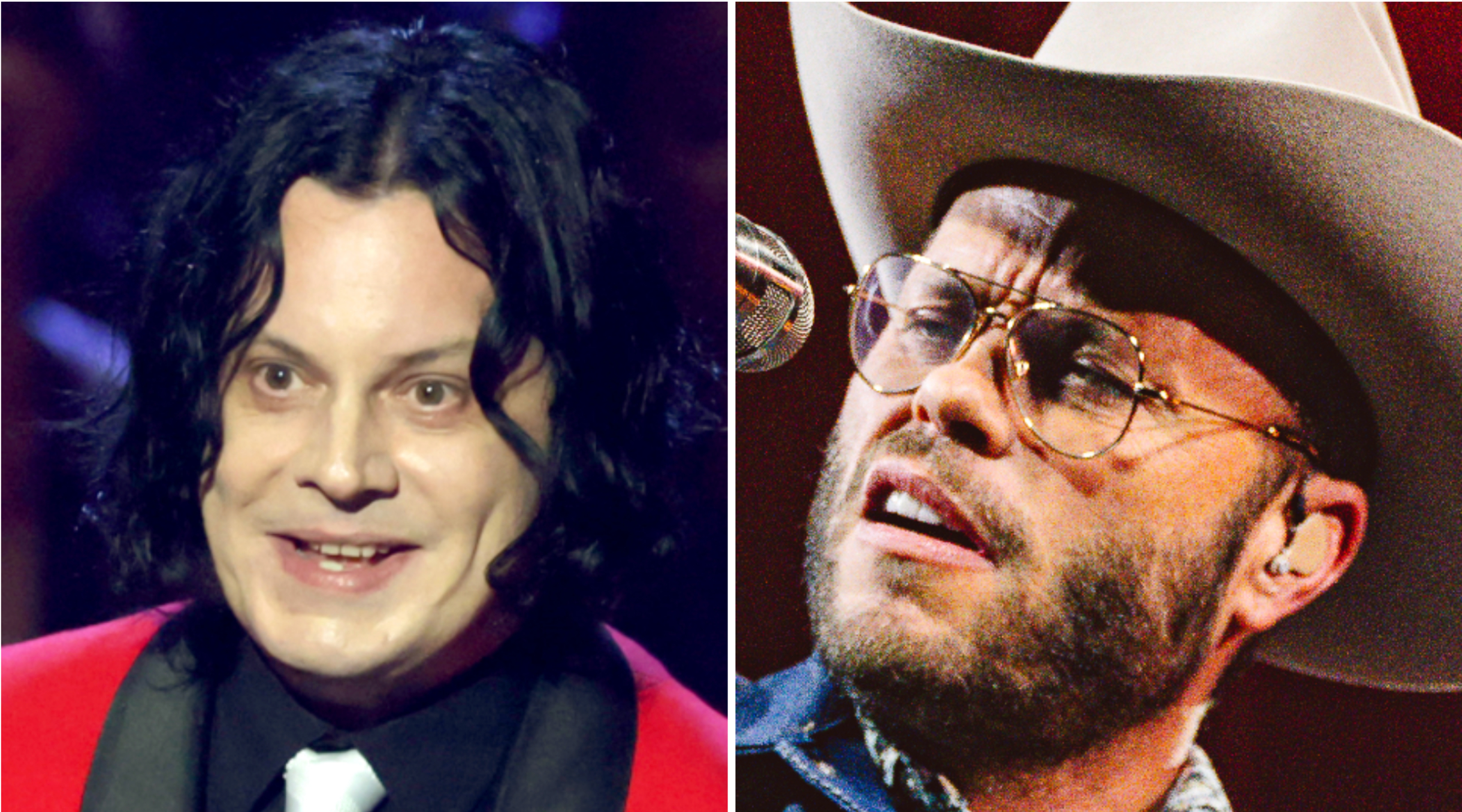 Jack White and Charley Crockett composite image