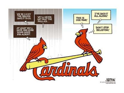 The Cardinals face off