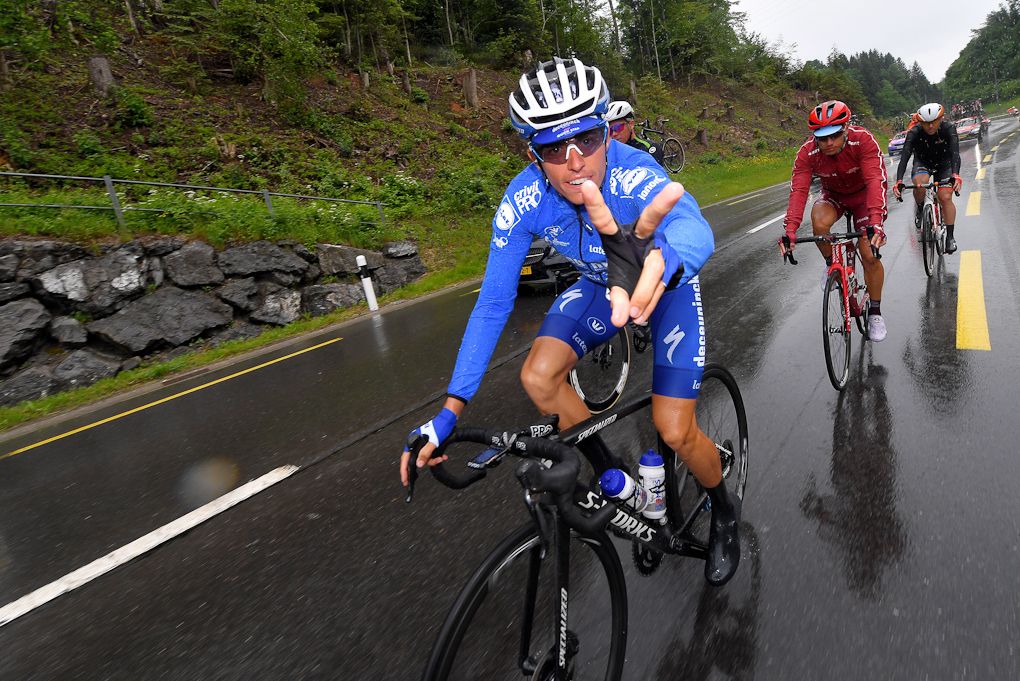 Enric Mas during stage 6 at Tour de Suisse