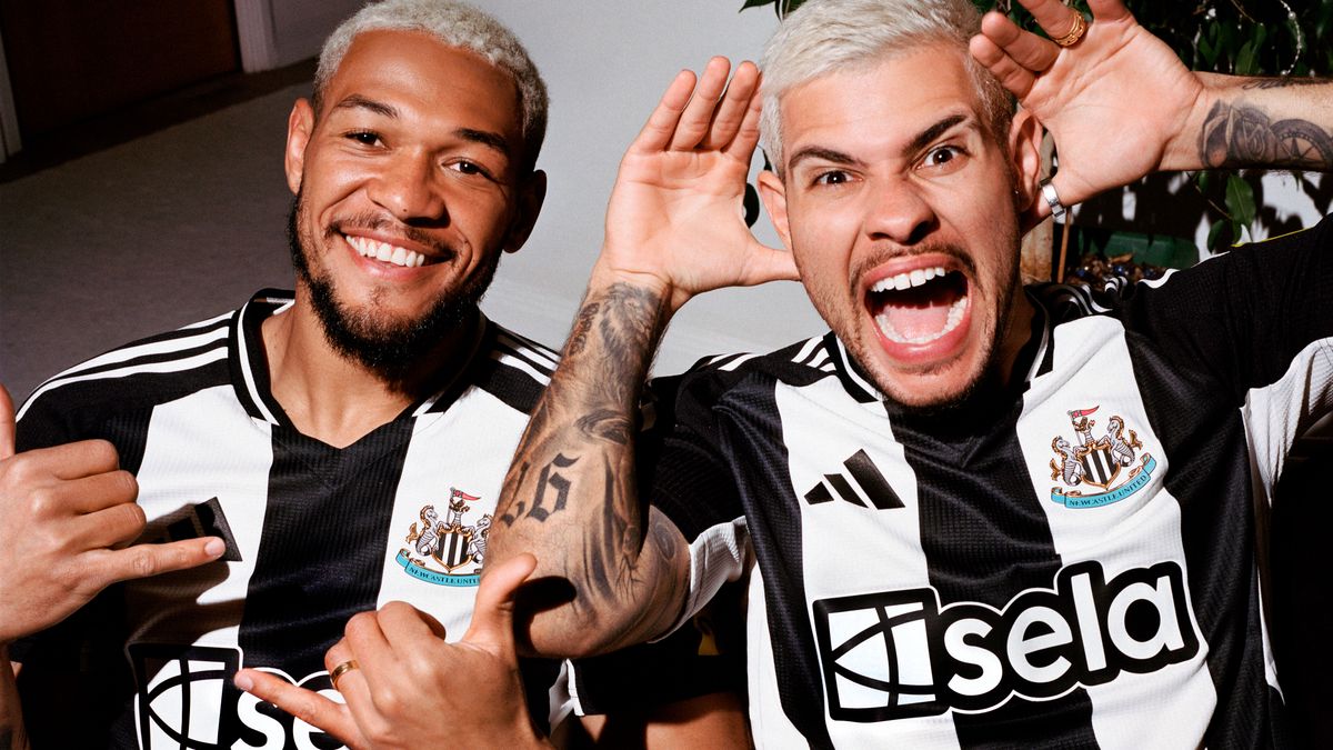 Newcastle United&#039;s new Adidas 2024/25 football kit