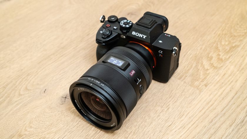 Viltrox AF 35mm f/1.2 LAB FE attached to a Sony A7R V