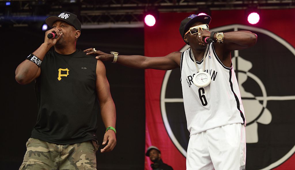 Chuck D and Flavor Flav