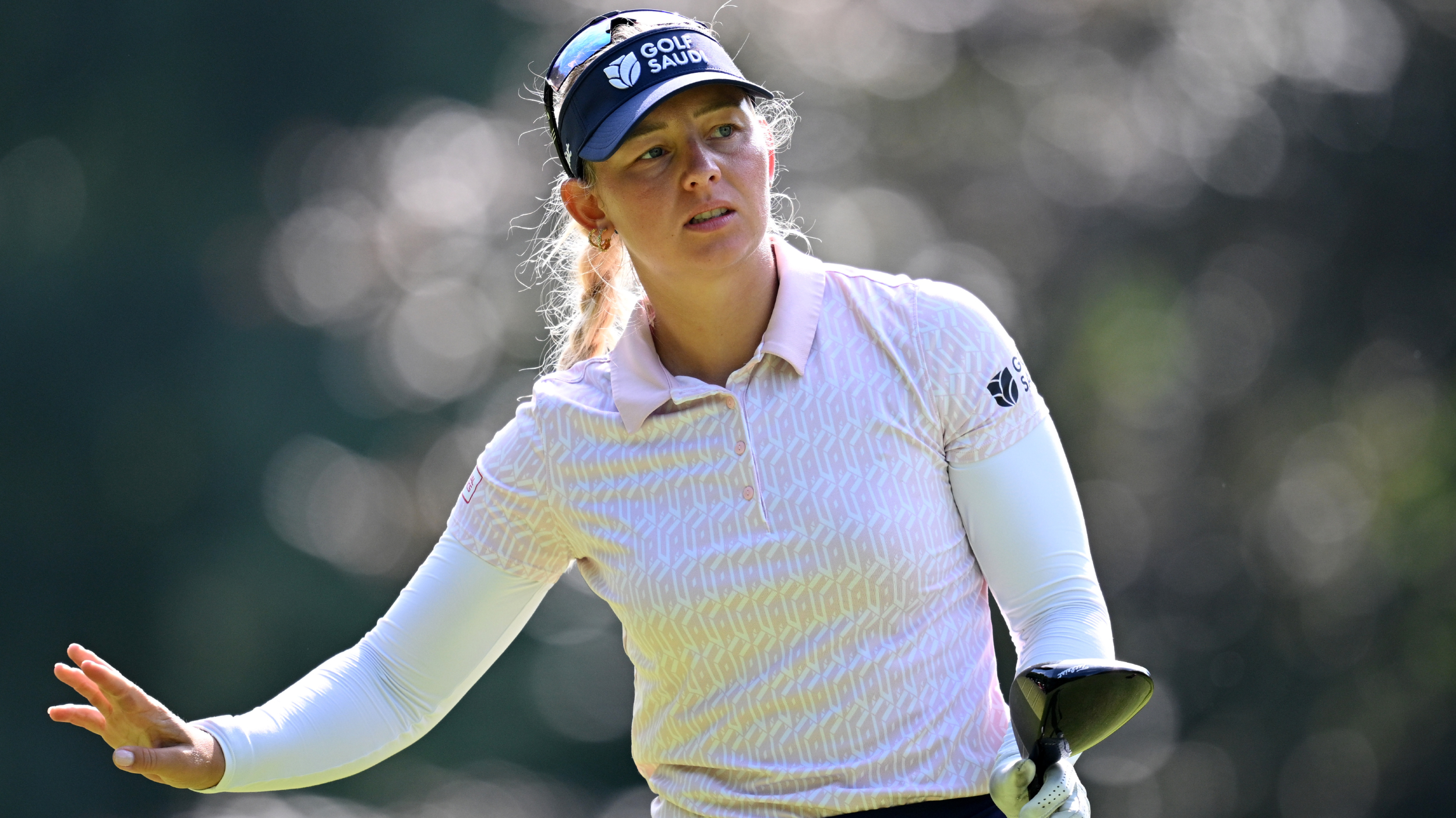 Emily Pedersen at the BMW Ladies Championship