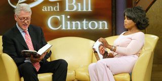 Bill Clinton with Oprah Winfrey on her talk show
