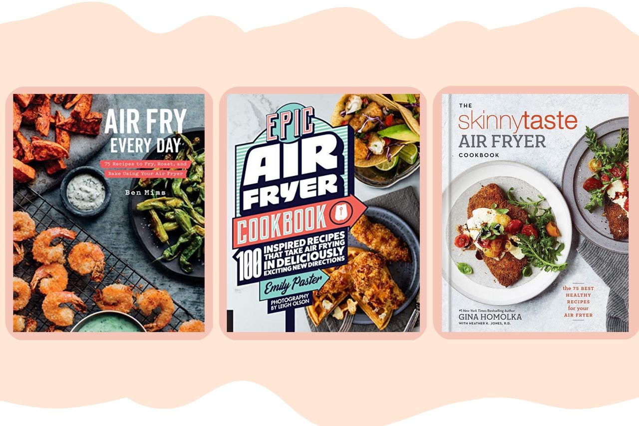 A selection of the best air fryer cookbooks