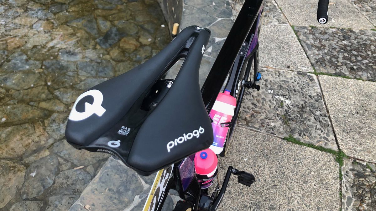 Several saddle brands are now producing shorter fit saddles, including this Prologo