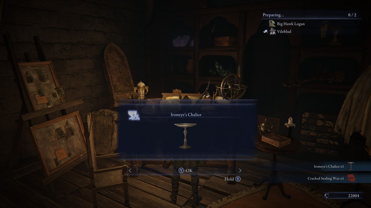 Elden Ring Nightreign relics - Chalice