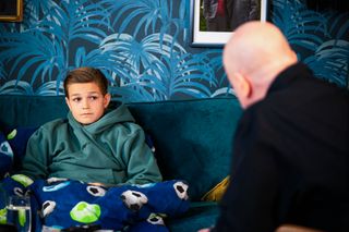 Phil Mitchell talks to Tommy Moon in EastEnders