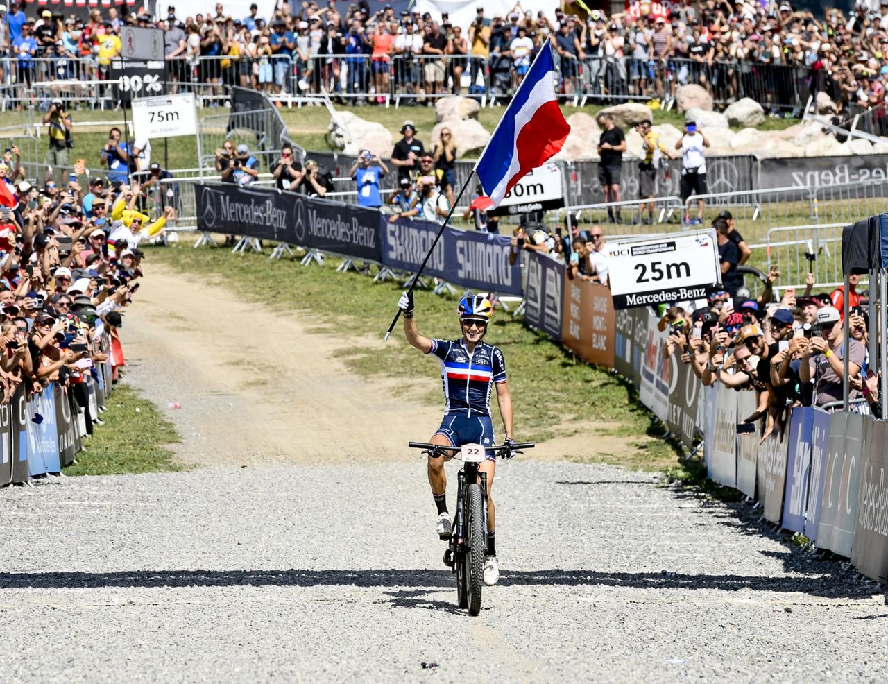 Elite Women's winner Pauline Ferrand Prevot (France)