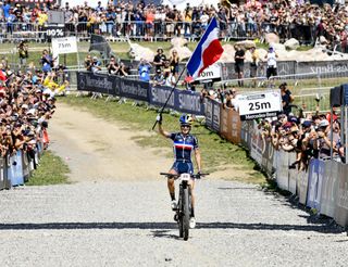 MTB Worlds: Ferrand-Prévot takes elite XCO title in front of home crowd