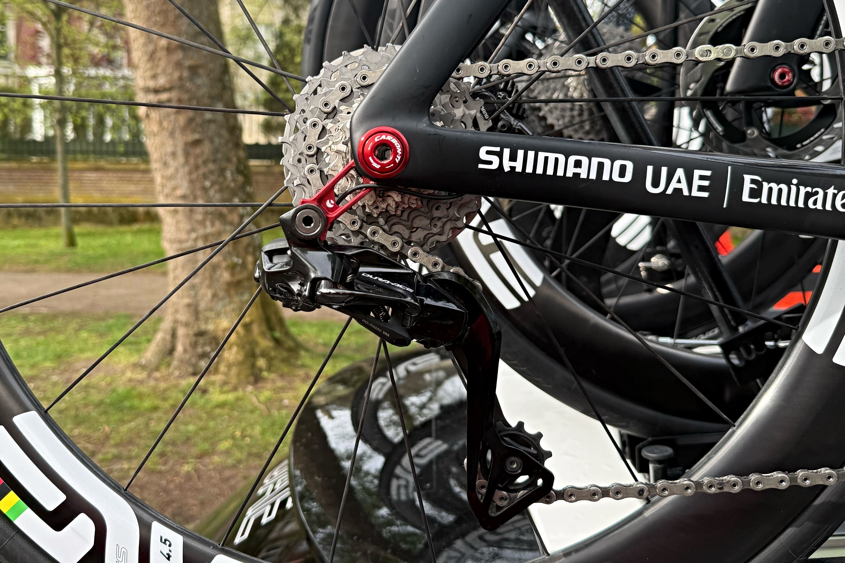 Tadej Poga&amp;#269;ar's bike at Paris-Roubaix 2026