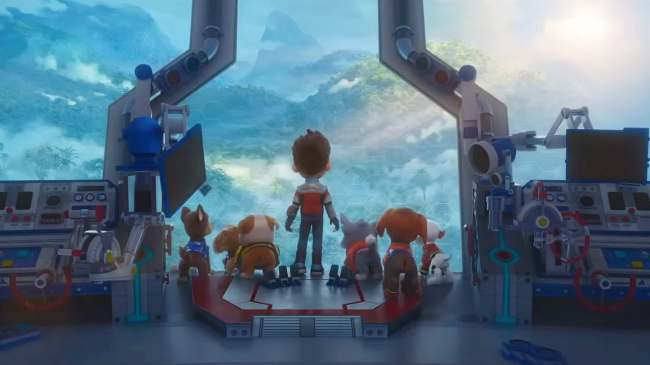 The Paw Patrol in Paw Patrol: The Dino Movie