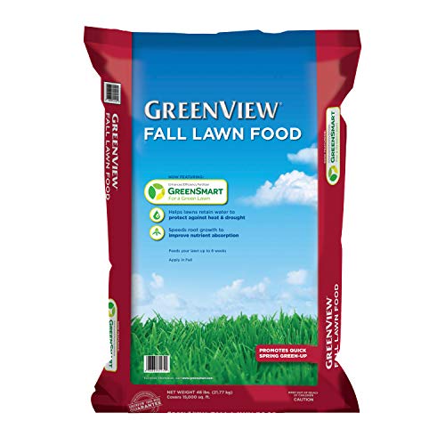 Greenview Fall Lawn Food, Lawn Fertilizer, 48 Lb Bag - Covers 15000 Sq. Ft.
