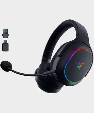 Official promo image of the Razer Barracuda X Chroma gaming headset with a plain background.