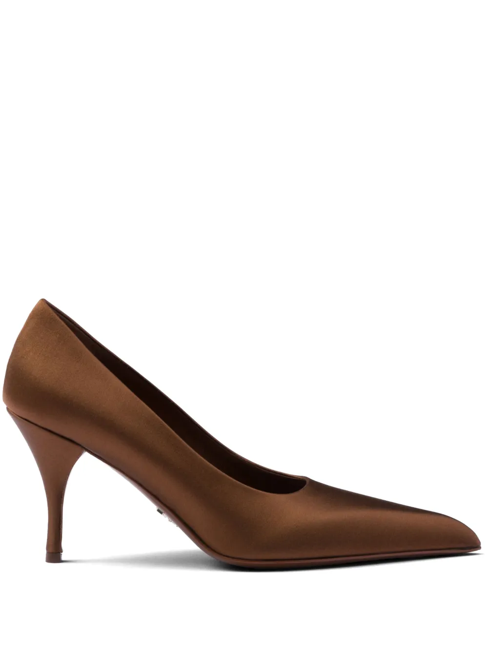 Prada 85mm Satin Pumps | 35