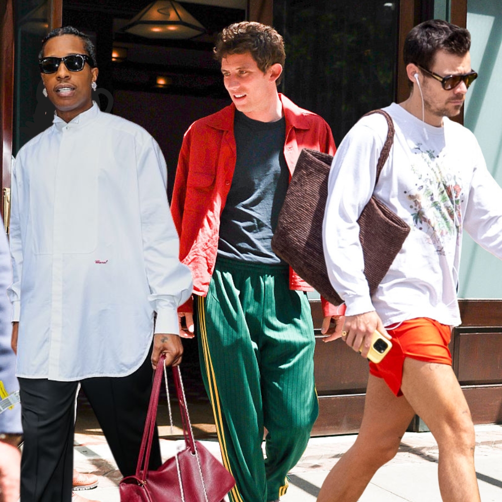 ASAP Rocky, Josh O'Connor, Harry Styles mens summer fashion 2026