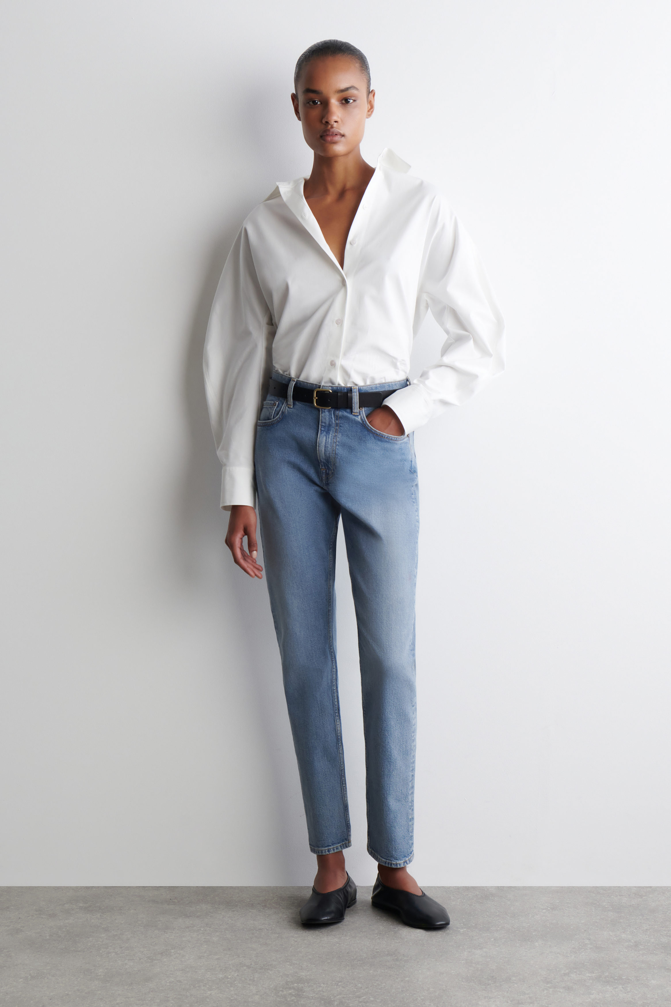 Flute Slim-Leg Jeans